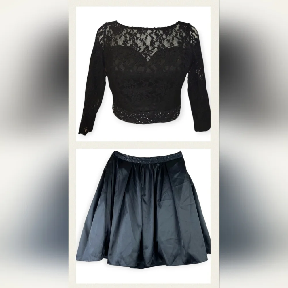 Formal 2 Piece Skirt Set Size Large - Picture 6 of 7